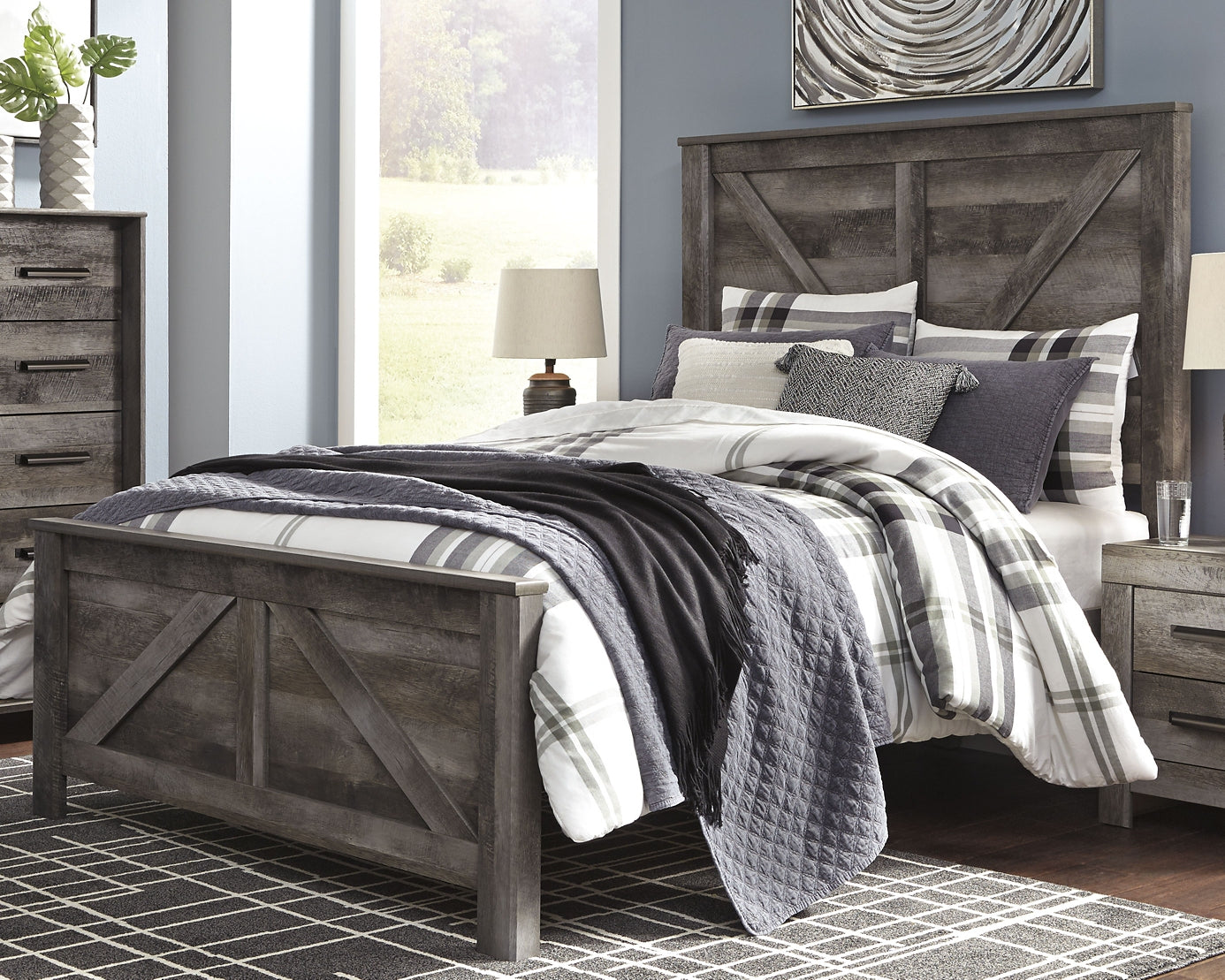 Ashley Express - Wynnlow Crossbuck Panel Bed