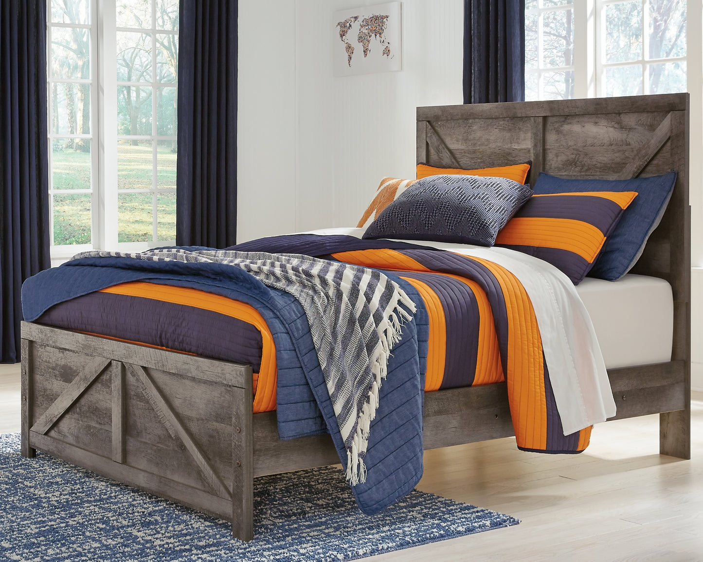 Ashley Express - Wynnlow Crossbuck Panel Bed