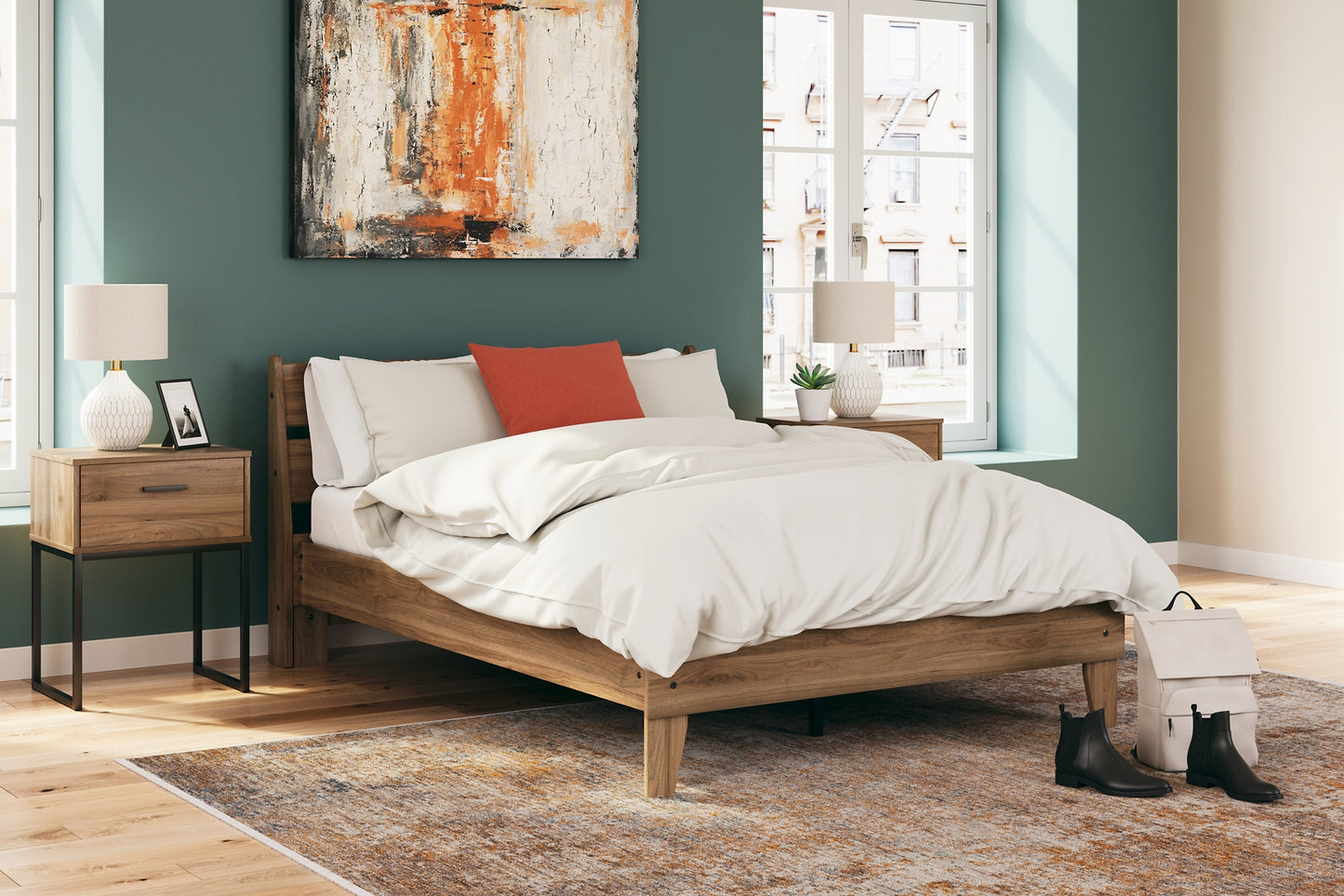 Ashley Express - Deanlow Platform Panel Bed