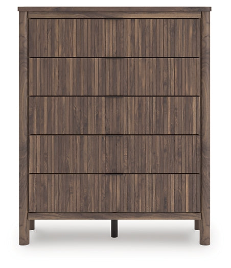 Pamytta Five Drawer Wide Chest