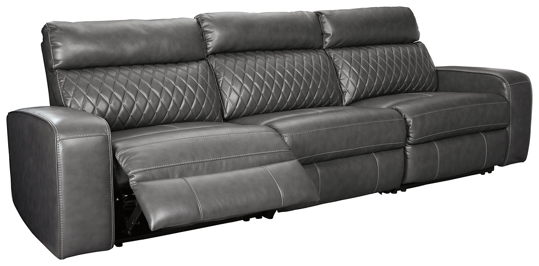 Samperstone 3-Piece Power Reclining Sectional