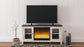 Ashley Express - Dorrinson 60" TV Stand with Electric Fireplace