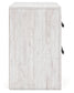 Cayboni Queen Panel Bed with Mirrored Dresser, Chest and 2 Nightstands