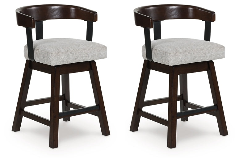 Ashley Express - Haddigan UPH Swivel Barstool (2/CN)