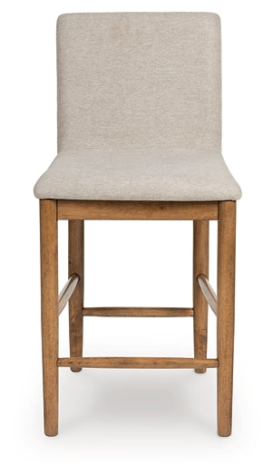 Ashley Express - Isanti Upholstered Barstool (2/CN)