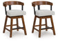 Ashley Express - Ralene UPH Swivel Barstool (2/CN)