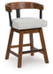 Ashley Express - Ralene UPH Swivel Barstool (2/CN)