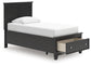 Ashley Express - Lanolee Twin Panel Storage Bed