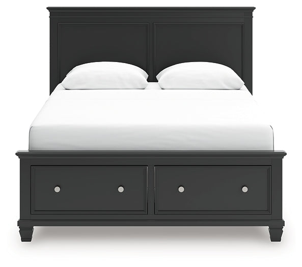 Ashley Express - Lanolee Queen Panel Storage Bed