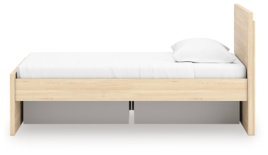 Ashley Express - Onita Twin Panel Platform Bed with 1 Side Storage