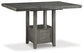 Ashley Express - Hallanden Counter Height Dining Table and 4 Barstools