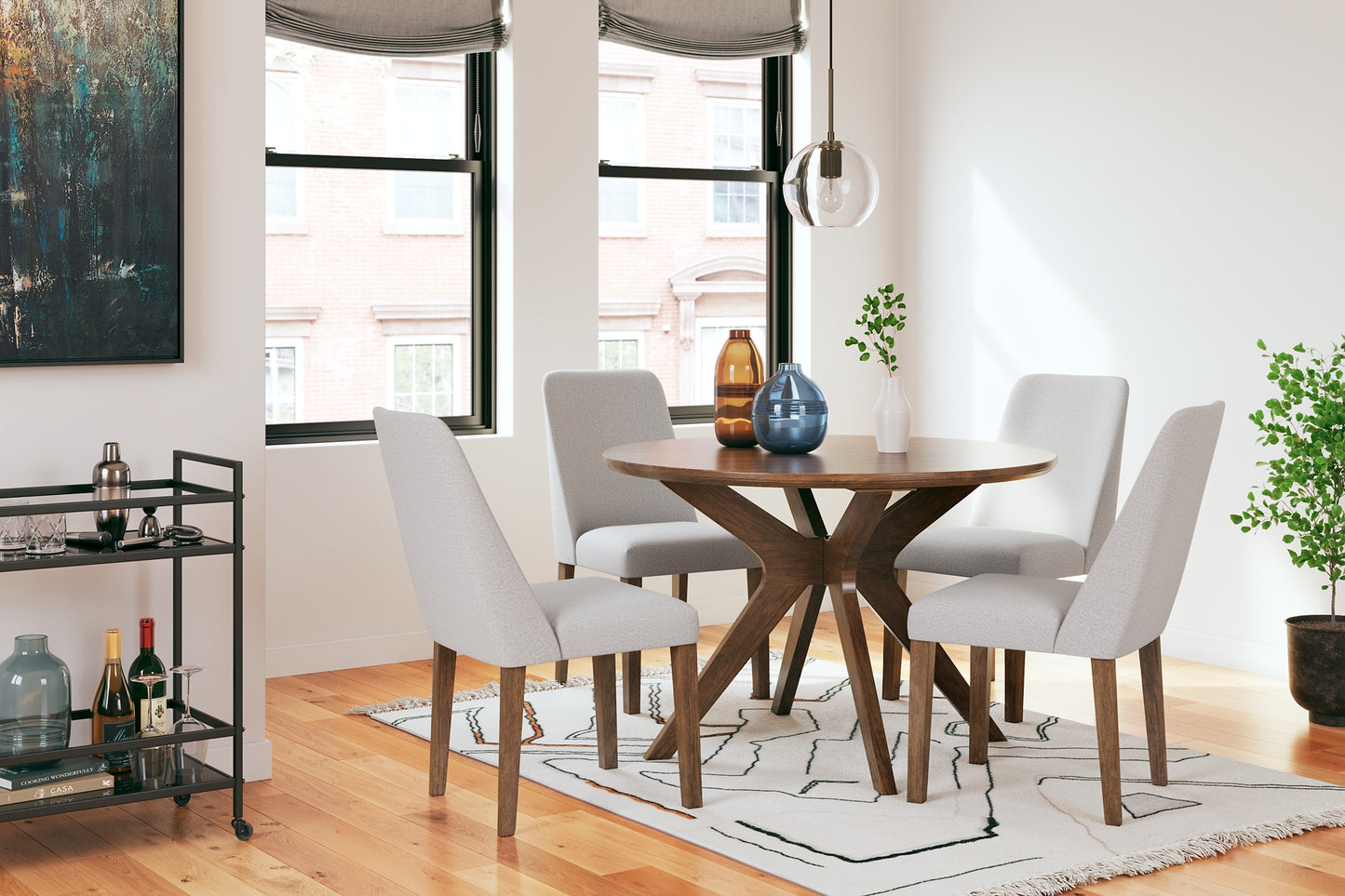 Ashley Express - Lyncott Dining Table and 4 Chairs