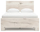 Lawroy Queen Panel Bed with Mirrored Dresser and Chest