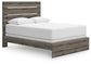 Graystorm Queen Panel Bed, Dresser, Mirror, Chest and Nightstand