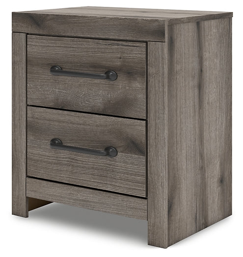 Graystorm Queen Panel Bed, Dresser, Mirror, Chest and Nightstand