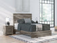 Graystorm Queen Panel Bed, Dresser, Mirror, Chest and Nightstand