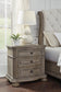 Ardenfield Queen Upholstered Sleigh Bed, Dresser, Mirror, Chest and Nightstand