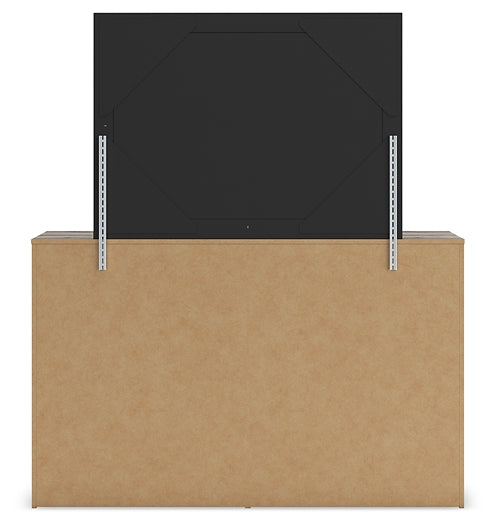 Graystorm Full Panel Storage Bed, Dresser, Mirror, Chest and Nightstand