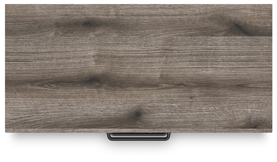 Graystorm Twin Panel Bed with Storage, Dresser, Mirror, Chest and Nightstand