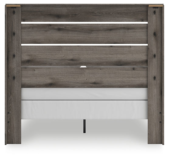 Graystorm Queen Panel Bed, Dresser and Mirror