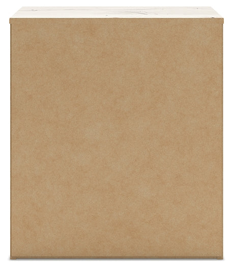 Lawroy Twin Panel Bed with Storage, Dresser, Mirror and Nightstand