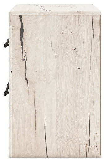 Lawroy Twin Panel Bed with Storage, Dresser, Mirror, Chest and Nightstand