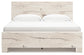 Lawroy King Panel Bed with Storage, Dresser, Mirror and Nightstand