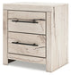 Lawroy Full Panel Bed with Mirrored Dresser, Chest and Nightstand
