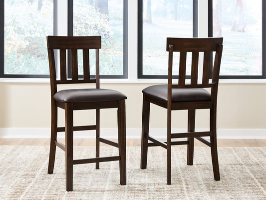 Ashley Express - Haddigan Upholstered Barstool (2/CN)