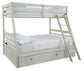 Ashley Express - Robbinsdale Twin over Full Bunk Bed with Storage