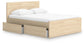 Ashley Express - Onita Queen Panel Platform Bed with 1 Side Storage