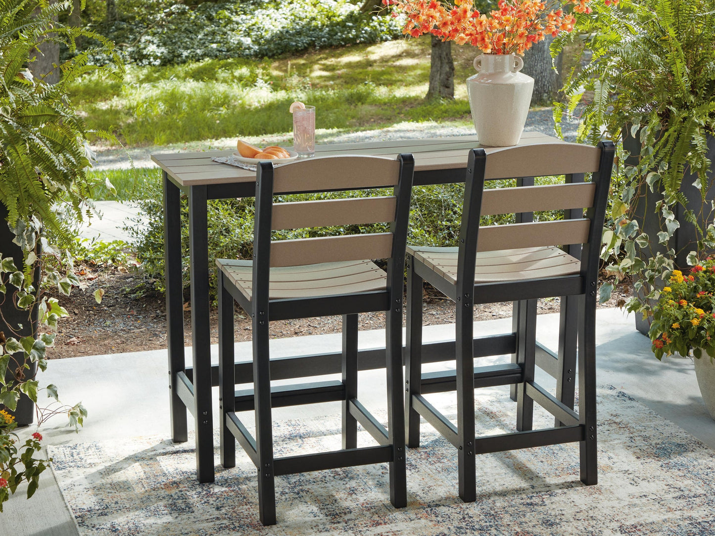 Ashley Express - Shoreline Beach Counter Table Set (3/CN)