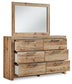 Hyanna Queen Panel Headboard, Dresser, Mirror and Nightstand
