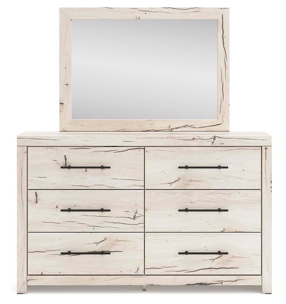 Lawroy Full Panel Bed, Dresser, Mirror, Chest and Nightstand