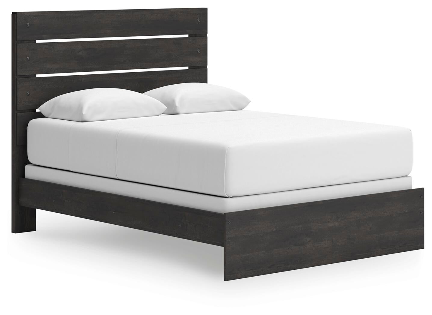 Hollivern Queen Panel Bed, Dresser and Mirror