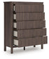 Pamytta King Panel Platform Bed, Dresser, Mirror, Chest and Nightstand