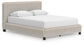 Zuraleus Queen Upholstered Bed, Dresser, Mirror, Chest and Nightstand