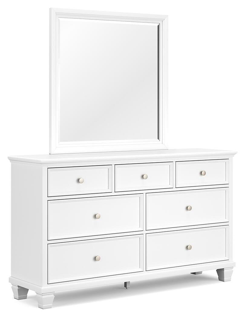 Fortman Full Panel Storage Bed, Dresser, Mirror and Nightstand