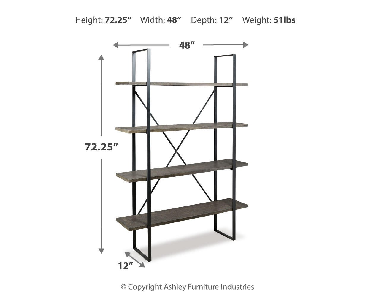 Ashley Express - Gilesgrove Bookcase