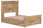 Makidern Full Panel Storage Bed