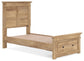 Makidern Twin Panel Storage Bed