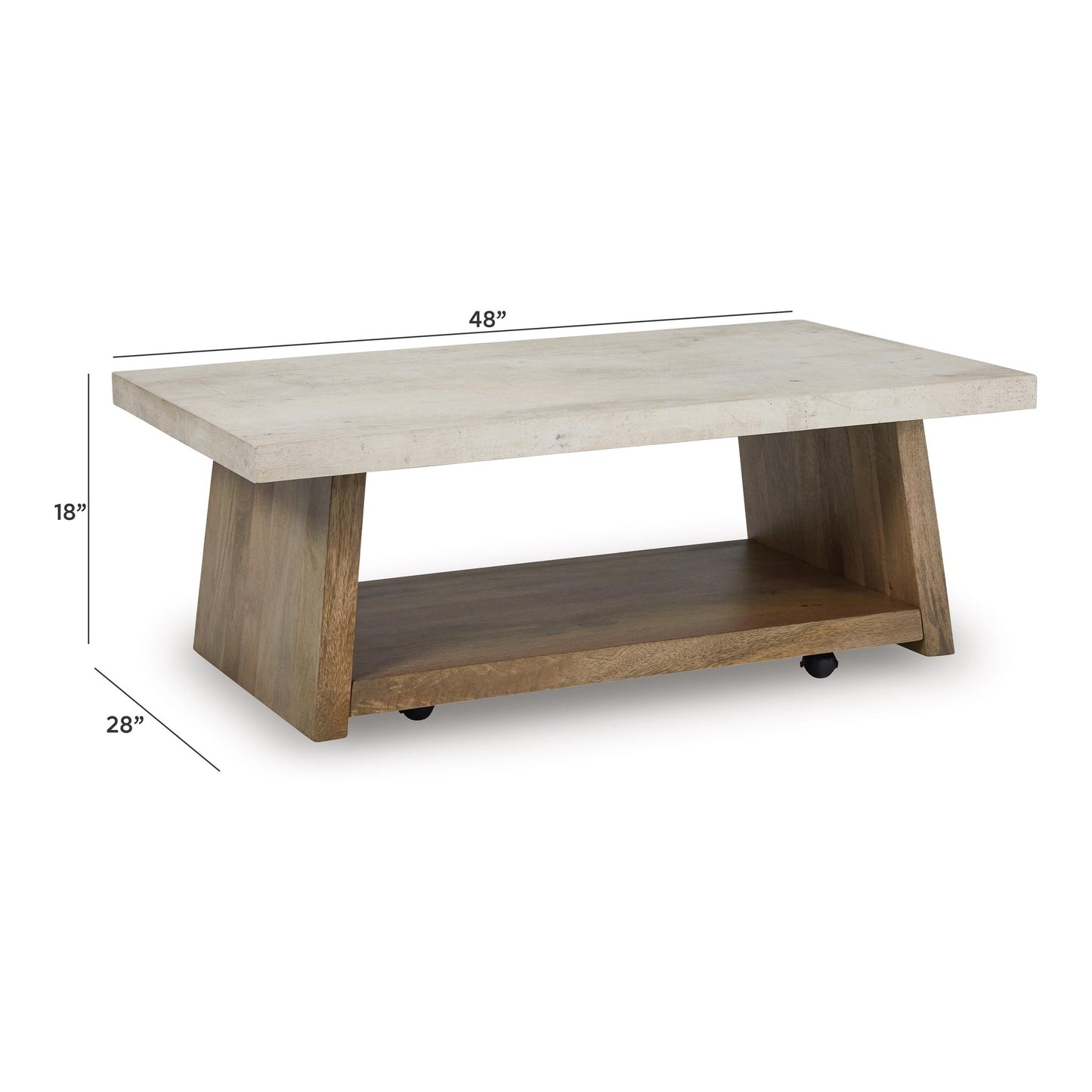 Ashley Express - Brendalhouse Rectangular Cocktail Table