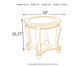 Ashley Express - Norcastle Round End Table