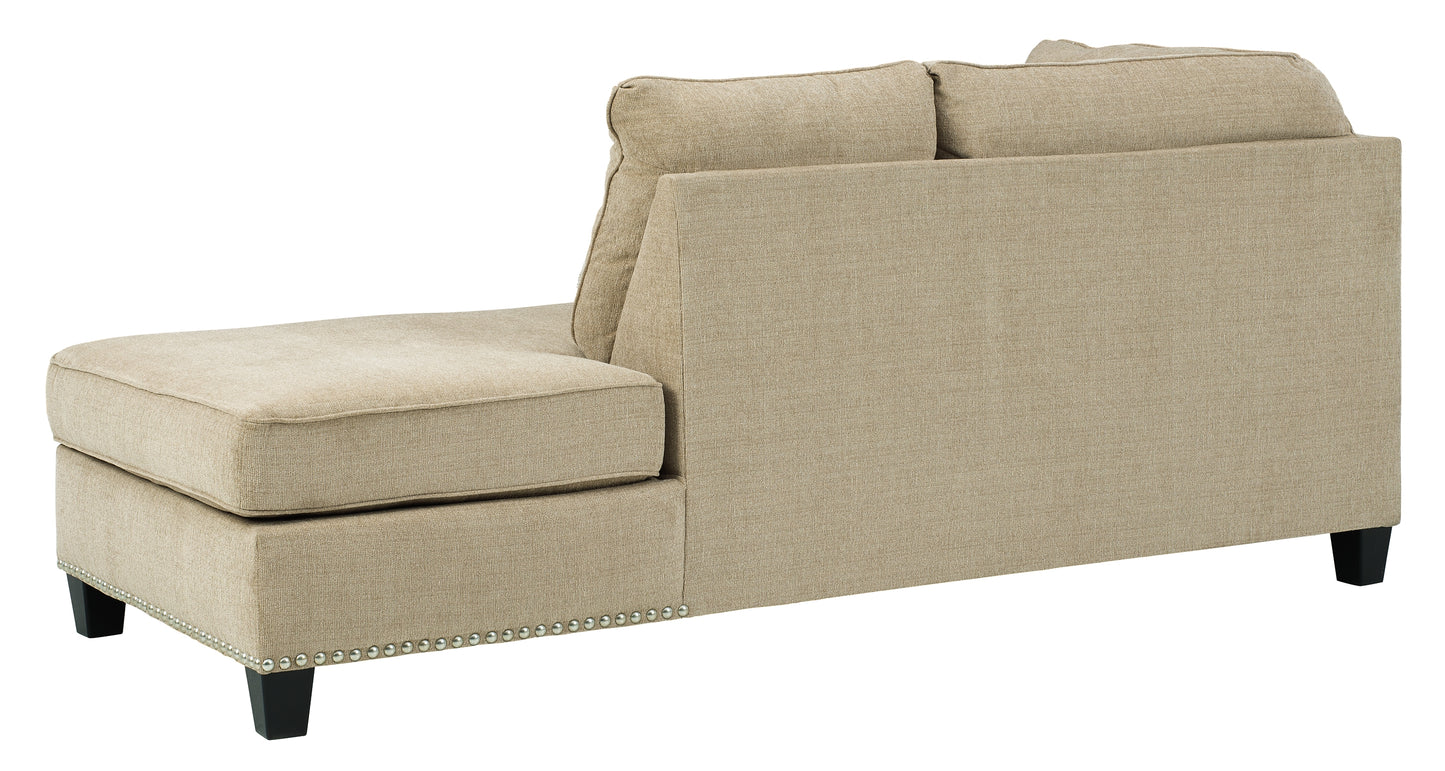 Dovemont 2-Piece Sectional with Ottoman